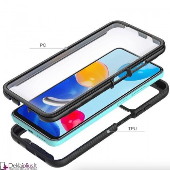 360 laipsnių smūgiams atsparus dėklas Xiaomi Redmi Note 11/Note 11S/Note 12S/Poco M4 Pro 360 laipsnių smūgiams atsparus dėklas Xiaomi Redmi Note 11/Note 11S/Note 12S/Poco M4 Pro
